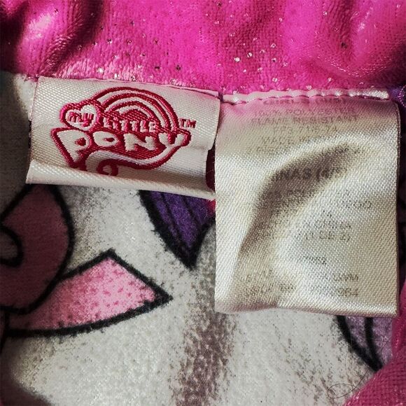 🌟 My Little Pony Girls Pajama Set Rainbow Dash & Pinkie Pie Size 6/7 🌟 - Picture 6 of 7